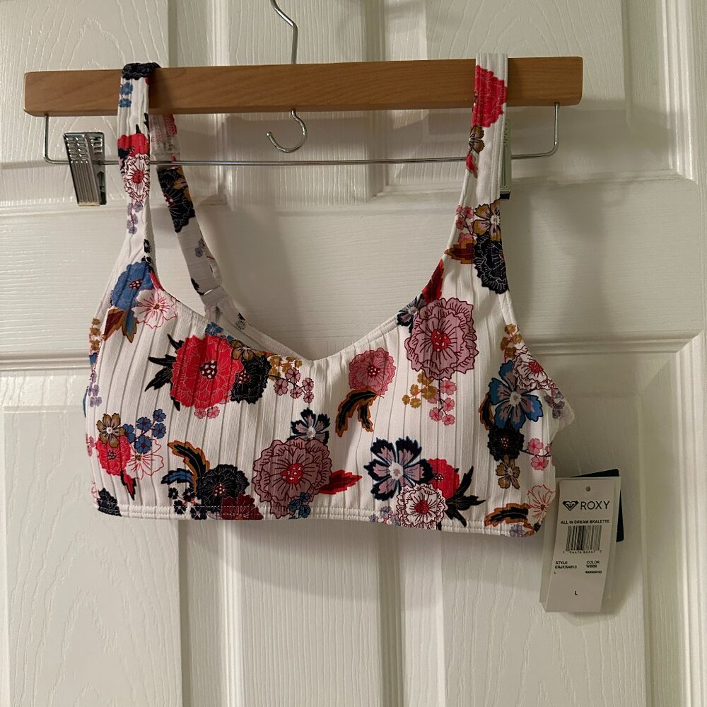 Roxy bikini bralette top